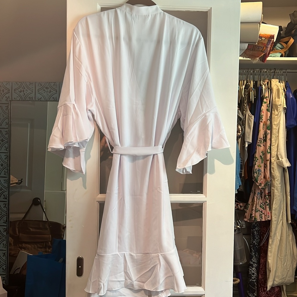 Bridal Robe White - Picture 3 of 4